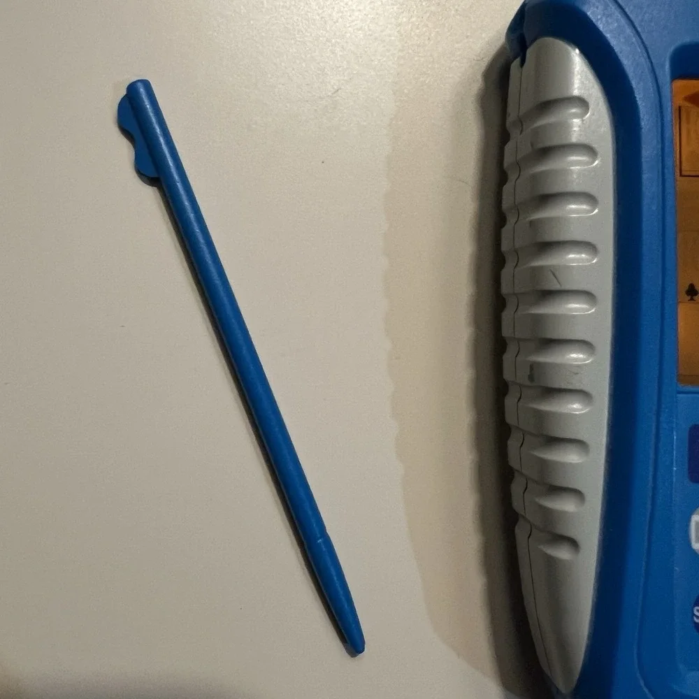 Bicycle Ultimate Solitaire Electronic Handheld Game Blue Stylus Tested Working
